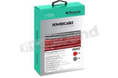 06092 Kit cavi di alimentazione per amplificatori - 50 A - Sezione 12 mm² Phonocar