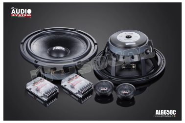 ALG650C kit a due vie 165mm e tweeter 32mm Audio System Italy
