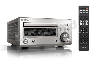 RCDM41DAB Sintoamplificatore Micro HiFi con CD e Bluetooth - Argento Denon