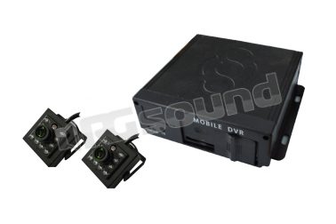 AFRKITDVR/DB324 sistema di videoregistrazione Full HD 1080P per veicoli, registrazione simultanea di 4 telecamere Paser