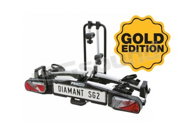 SG2 Gold Edition PRO91734GOLD portabici inclinabile per 2 bicilette o e-bike PRO-USER bike