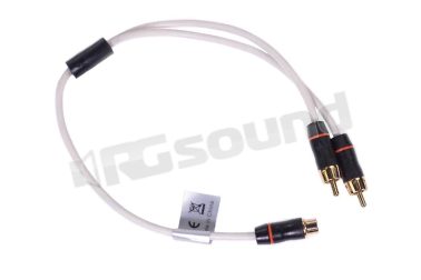 010-12621-00 MS-RCAYM Splitter RCA, doppia schermatura 1 x F, 2 x M Fusion