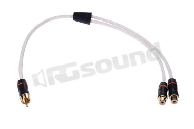 010-12622-00 MS-RCAYF Splitter RCA, doppia schermatura 1 x M, 2 x F Fusion