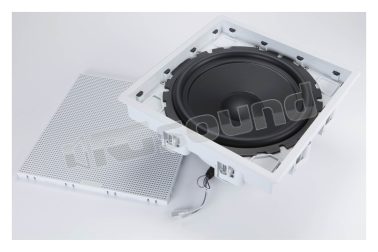 010-02301-10 FM-S10SW subwoofer 25cm da incasso con griglia quadrata bianca Fusion