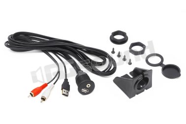 HMA USB AUX IN Prolunga waterproof USB e AUX Hertz