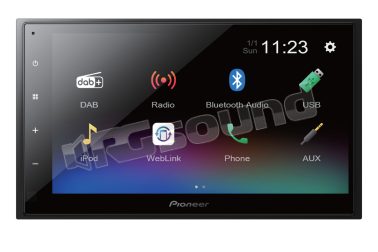 DMH-A340DAB Lettore multimediale con display multi-touchscreen da 6,8" Pioneer