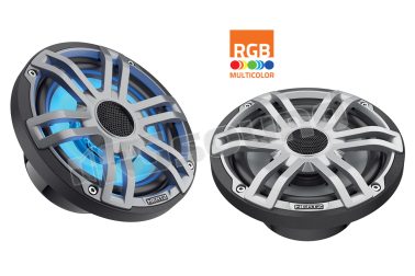 HEX 6.5 S-LD-G Coassiali 16,5cm con illuminazione LED variabile e griglia sportiva verniciabile Hertz
