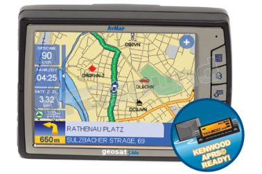 Geosat 5 BLU APRS  AV Map
