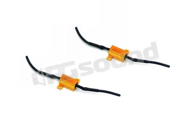 HID-51 COPPIA DI RESISTENZE SPEGNISPIA 10W 39 OHM FILI SCIOLTI BlackLight