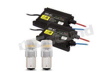 KIT-67040 KIT SPEGNISPIA CON LAMPADE LED POWER P21/5W BlackLight