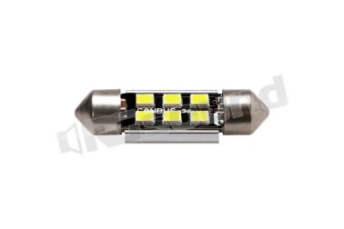 LED-047 LAMPADE LED SERIE POWERSILURO 36MM 12V (C5W) BlackLight