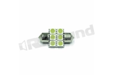 LED-090 LAMPADE LED SERIE CLASSIC SILURO 12V 31MM 6XLED 5050 BlackLight