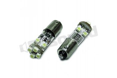 LED-105 LAMPADE LED CAN-BUS H6W12V 8XLED 3528 BlackLight