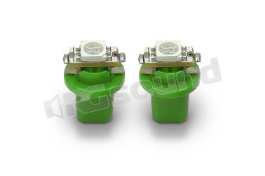 LED-162 Lampade a led Verde per circuiti stampati 12V BlackLight