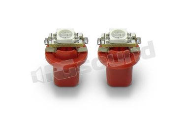LED-163 Lampade a LED Rosso per circuiti stampati 12V BlackLight