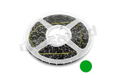 LED-181 STRISCIA LED 5MT 12V 300XLED 3528 VERDE BlackLight