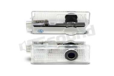 LED-405 LUCE DI CORTESIA CON LOGO BMW MOTORSPORT (4 PIN) BlackLight