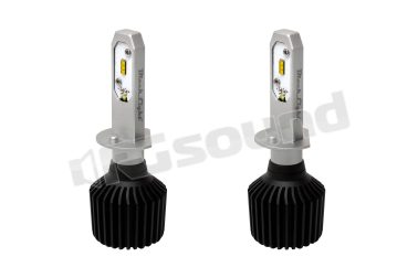 XL H1 PH KIT HEADLIGHT LED LAMPADE H1 12/24V 5700K CHIP LUXEON BlackLight