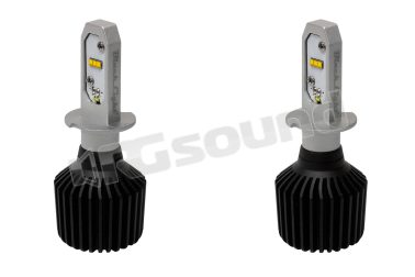 XL H3 PH KIT HEADLIGHT LED LAMPADE H3 12/24V 5700K CHIP LUXEON BlackLight
