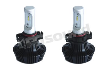 XL H16 PH KIT HEADLIGHT LED LAMPADE PS24W 12/24V 5700K CHIP LUXEON BlackLight