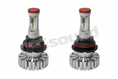 XL HB1-5 PH KIT HEADLIGHT LED LAMPADE HB1 e HB5 12/24V 5700K CHIP LUXEON BlackLight
