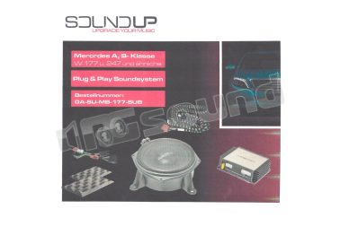 SU-MB-177-SUB Sistema audio per Mercedes GLA Mosconi