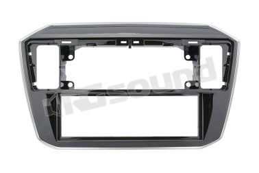 03181 mascherina ISO nero lucido per Volkswagen UP dal 2016 Phonocar