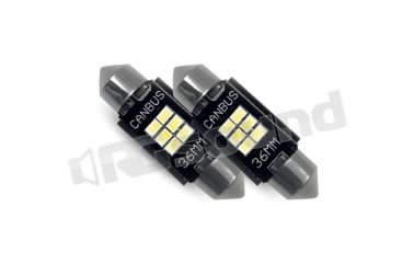 077023 Led a bulbo 36mm per retromarcia e porta targa con CAN BUS integrato - cf. 10 coppie Phonocar