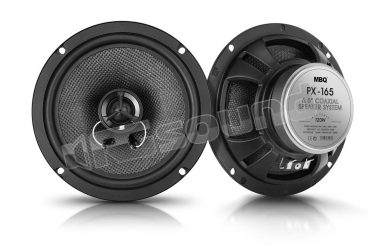 PX 165 coassiali 165mm a 2 vie dal cono in fibra di vetro MBQ