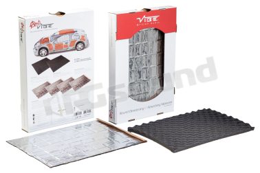 ANTIVIBESDA-V9 kit con insonorizzante e smorzante per 4 portiere auto VIBE British Audio