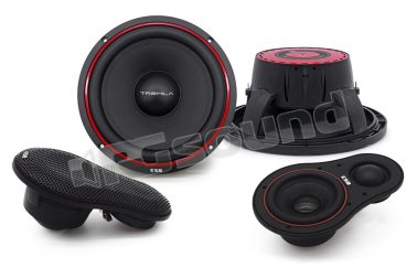 3.6K3U Kit altoparlanti a 3 vie con UMA ESB car audio