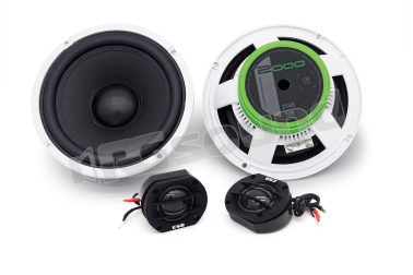 2.6K2 B Kit a 2 vie 16,5 cm ad alta efficienza, finiture nere ESB car audio