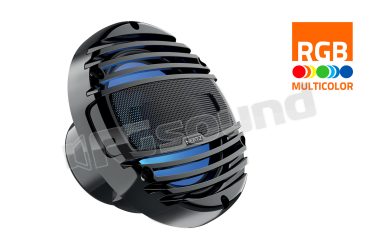 HMX 6.5-LD-TC Altoparlanti coassiali 165mm con illuminazione LED personalizzabile - Finitura nera Hertz