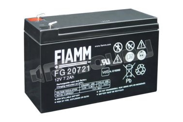 FG10721 confezione con 10 batterie Fiamm