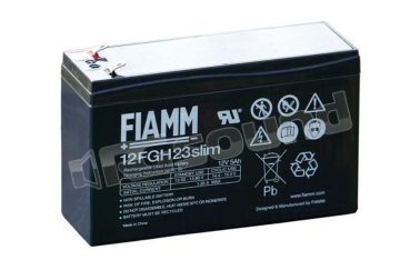 12FGH23slim confezione con 12 batterie Fiamm