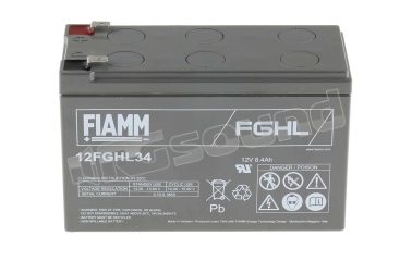12FGHL34 confezione con 5 batterie Fiamm