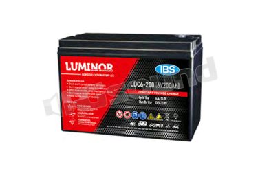 LDC6-200 batteria AGM Deep-Cycle 6V 200Ah Luminor