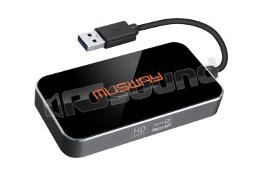 BTS-HD Chiavetta bluetooth per lo streaming audio hd MUSWAY