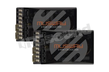 MG2X 2-way crossover with 5-step tweeter level attenuation MUSWAY