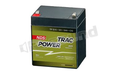TP12-5 Trac Power batteria trazione leggera 12V 5Ah NDS DOMETIC