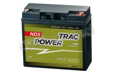 TP12-20 Trac Power a trazione leggera AGM 12V 20Ah NDS DOMETIC