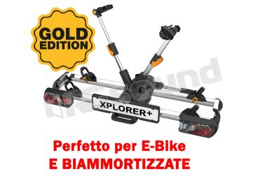 Spinder Xplorer+ 20 GOLD EDITION PRO91732 capacità 2 e-bike biammortizzate PRO-USER bike