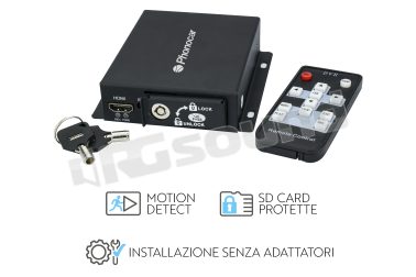 VM297 DVR per la sicurezza e controllo sia nell’abitacolo che all’esterno Phonocar