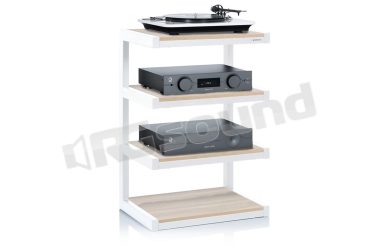 ESSE HIFI WHITE/OAK finitura bianca e quercia NorStone