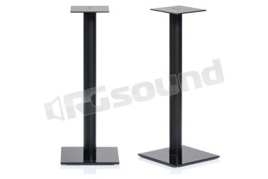 EPUR STAND BLACK acciaio nero e vetro nero NorStone