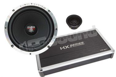 HX 165 DUST PRO AKTIV EVO 3 Kit 2 vie 165mm serie HX con amplificatore Audio System