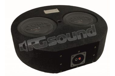 SUBFRAME R10 FLAT ACTIVE-2 EVO Doppio Sub 25cm amplificato Audio System