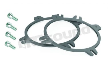 LSR100 BMW UNI EVO Anelli di metallo per altoparlanti 100mm Audio System