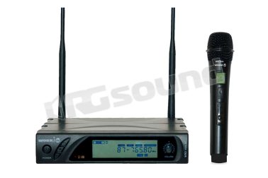 WORK PRO WRD 1100 AF/1 trasmettitore multicanale in banda UHF con microfono portatile RG Sound