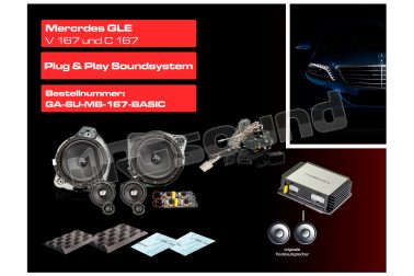SU-MB-167-BASIC Kit completo SoundUp per Mercedes GLE (V167 e C167) Mosconi